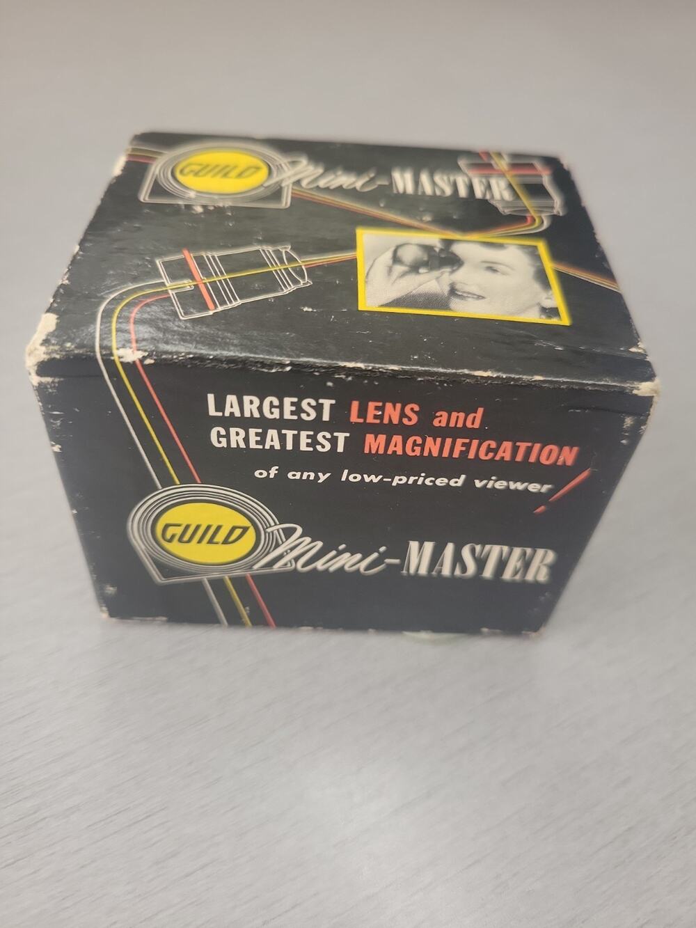 Vintage Guild Mini-Master Slide Viewer with Original Box-Craftsmen’s Guild 1950s